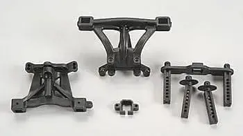 Traxxas 5314 Fr/Re Body Mnts W/Posts & Pins Revo 1