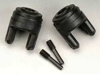 Traxxas 5458X Yokes Diff & Tranny 1