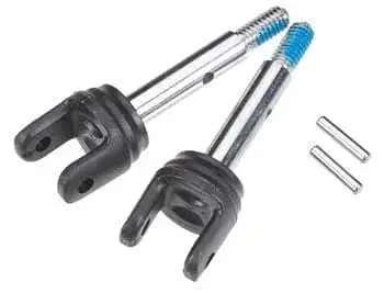 Traxxas 6853X Stub Axles Rear H/D Stampede 4X4 1