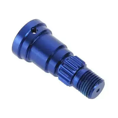 Traxxas 7753 Stub Axle Aluminum Blue Anodized X-Maxx 1
