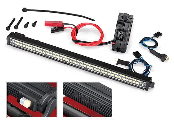 Traxxas 8029 - Led Light Bar Kit (Rigid®)/Power Supply, Trx-4 1