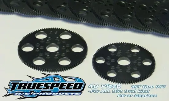 Custom Works 6890 Truespeed Spur Gear 48P 90T Spur Gear 6890 1