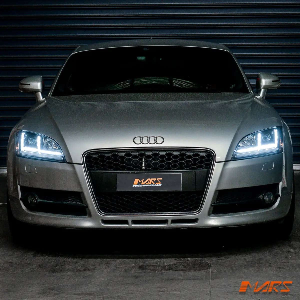 (Replace Stock Hid Xenon Model) Black 3D Drl Led Projector Head Lights With Sequential Indicator For Audi Tt 8J 2006-2014 1