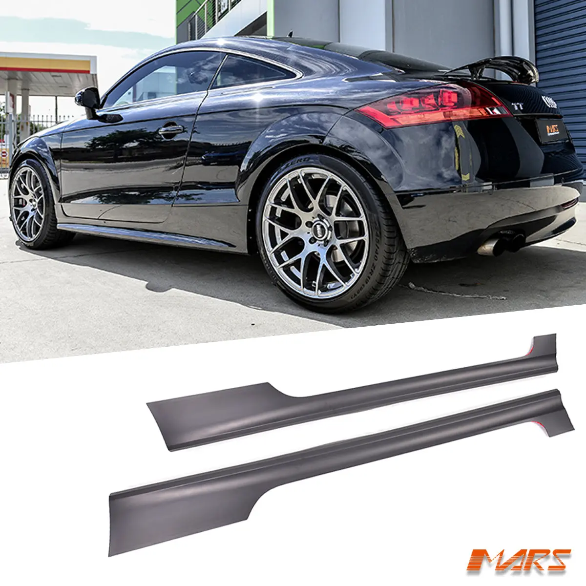 Rs-Tt Style Lower Side Skirts Bodykit For Audi Tt 8J 2006-2014 Coupe & Convertible 1