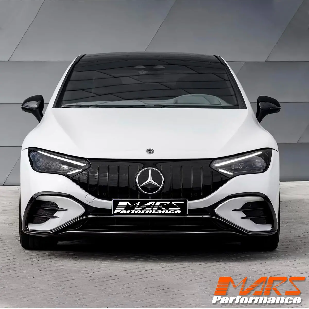 Gloss Black Front Grille Grill Bodykit For Mercedes-Benz Eqe-Class V295 & Eqe53 Amg 2023-2024 1