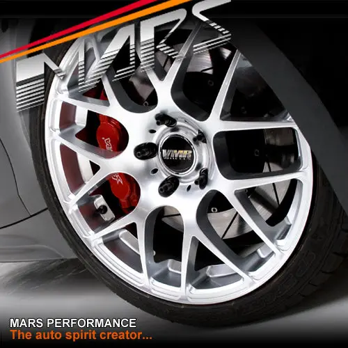 Vmr V710 4 X 18 Inch Hyper Silver Concave Alloy Wheels Rims 5X120 1