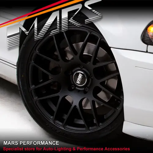 Vmr V718 4 X 18 Inch Matt Black Concave Alloy Wheels Rims 5X120 1