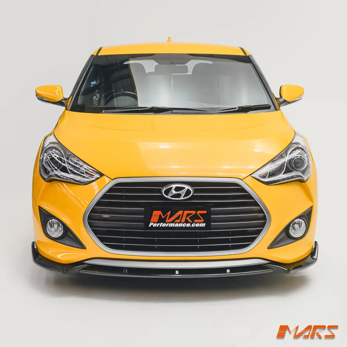 Floaro Gloss Black Front Bumper Bar Lower Lip Spoiler With Winglets Bodykit For Hyundai Veloster Sr Turbo 2013-2017 2