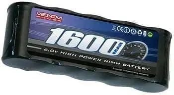 Venom 1503 Nimh 5C 6V 1600Mah Flat Rx Univ 1