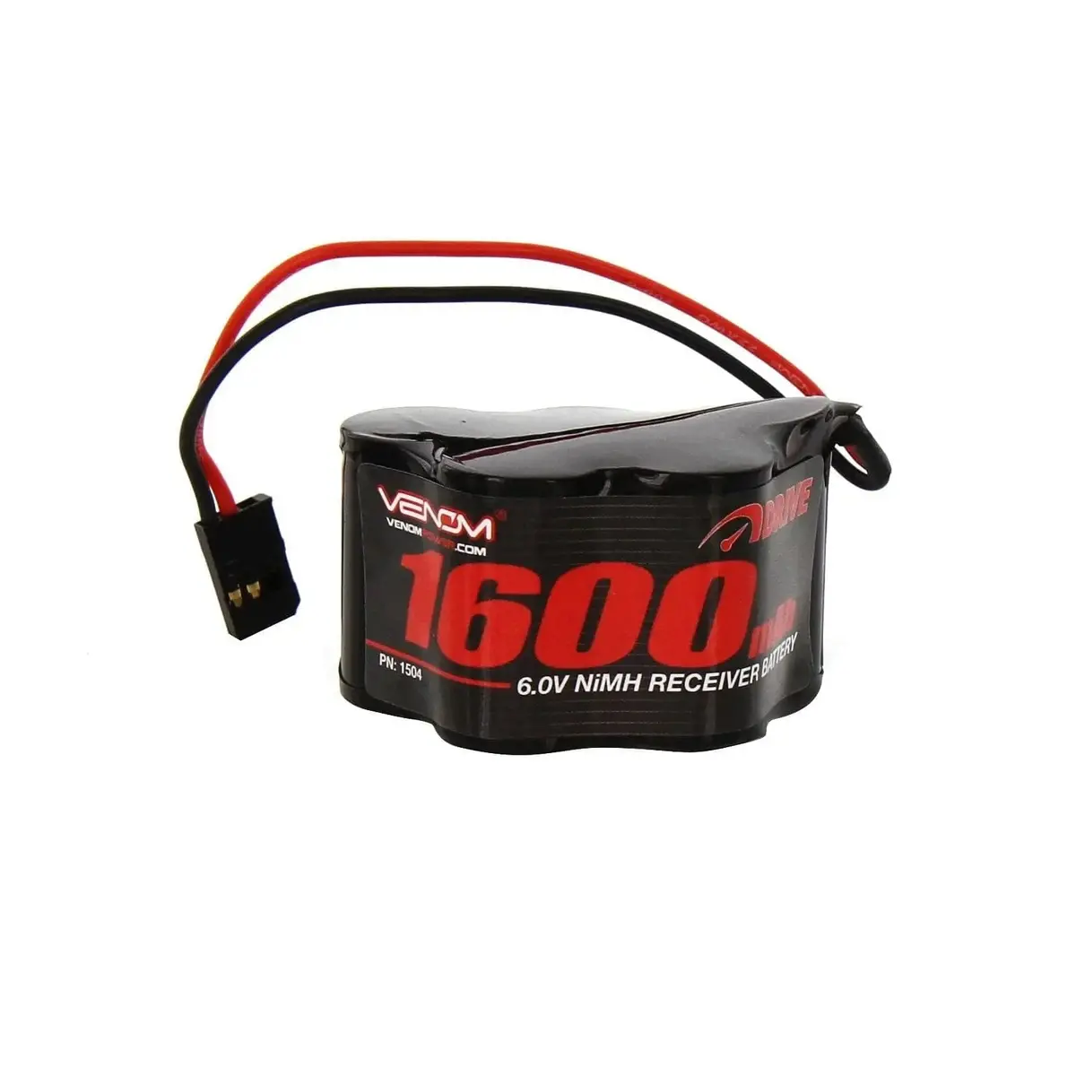 Venom 1504 Nimh 5C 6V 1600Mah Hump Rx Univ 1