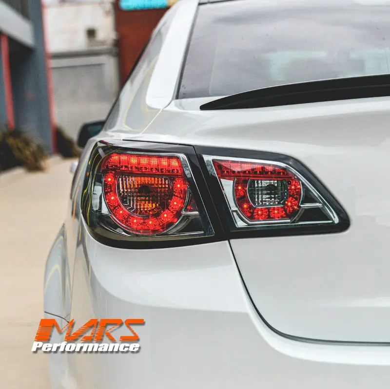 Full Smoked Led Tail Lights For Holden Commodore Vf 4 Doors Sedan & Chevrolet Ss 1