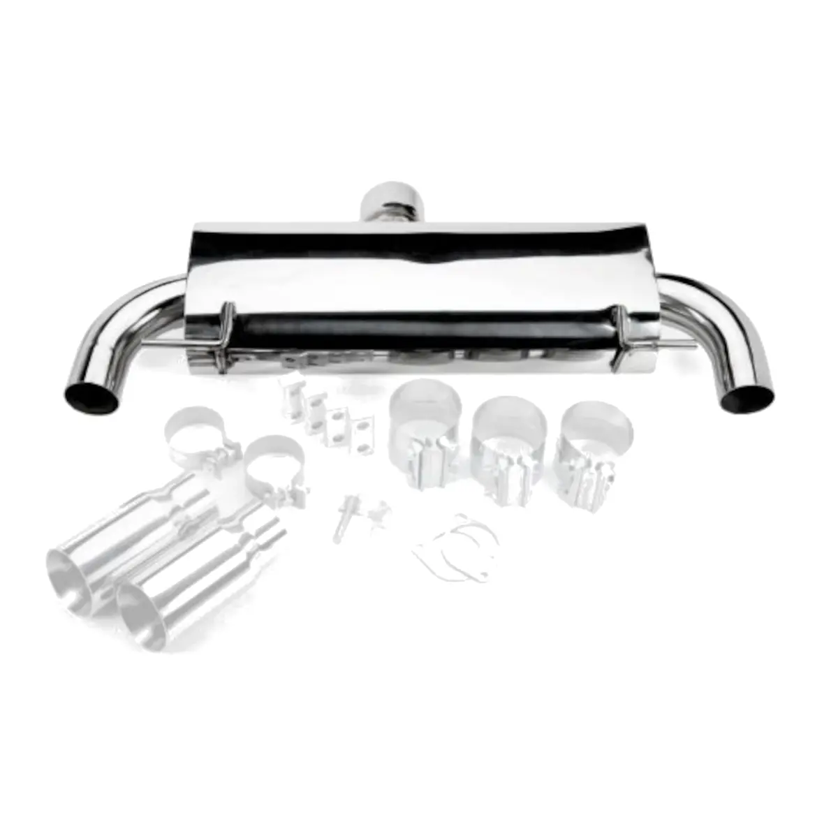 Vrsf 3.5" Catback Exhaust Street Muffler | E90 · E92 | 335I Rwd 1