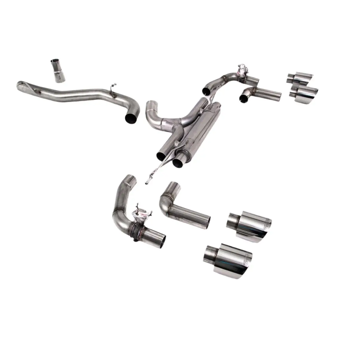 Milltek Race Catback Exhaust For Vw Mk8/Mk8.5 Golf R (2022+) 1
