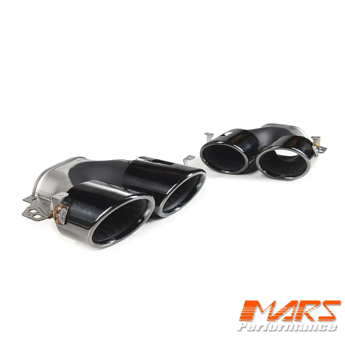 Black Replacement Exhaust Muffler Tips For Mercedes Benz Amg W177 V177 A45 & W118 C118 Cla45 & X247 Glb45 & H247 Gla45 1