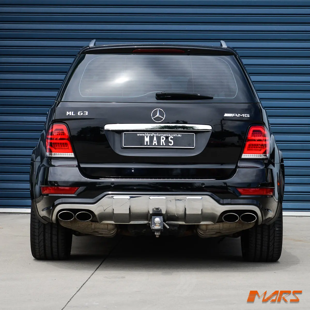 Clear Red Full Led Tail Lights For Mercedes-Benz Ml-Class W164 2006-2008 & Ml63 Amg 2