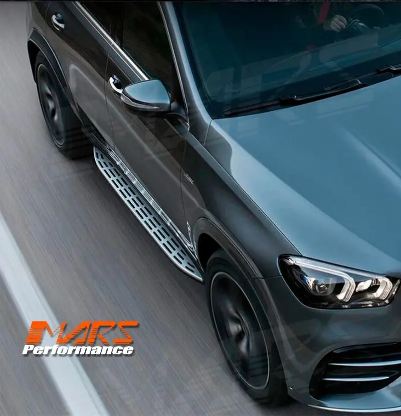 Foot Rest Running Boards Side Step Bar Bodykit For Mercedes-Benz W167 V167 Gle-Class & Gle63 Gle53 Amg 2019-2023 1