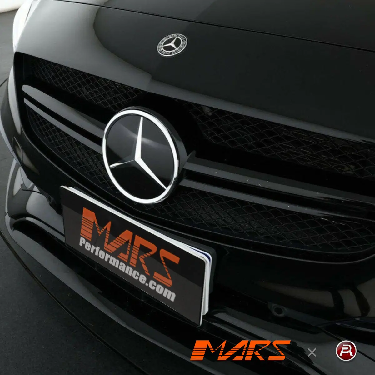 Gloss Black A45 Amg Style Front Bumper Bar Grille Grill Bodykit For Mercedes-Benz A-Class W176 2012-2015 1