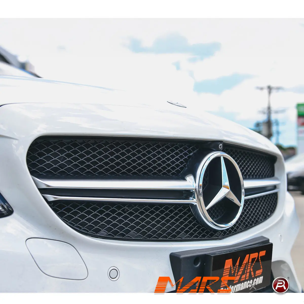 C63-S Amg Style Front Bumper Bar Grille For Mercedes-Benz My15-My18 C-Class W205 Sedan & C205 Coupe 1