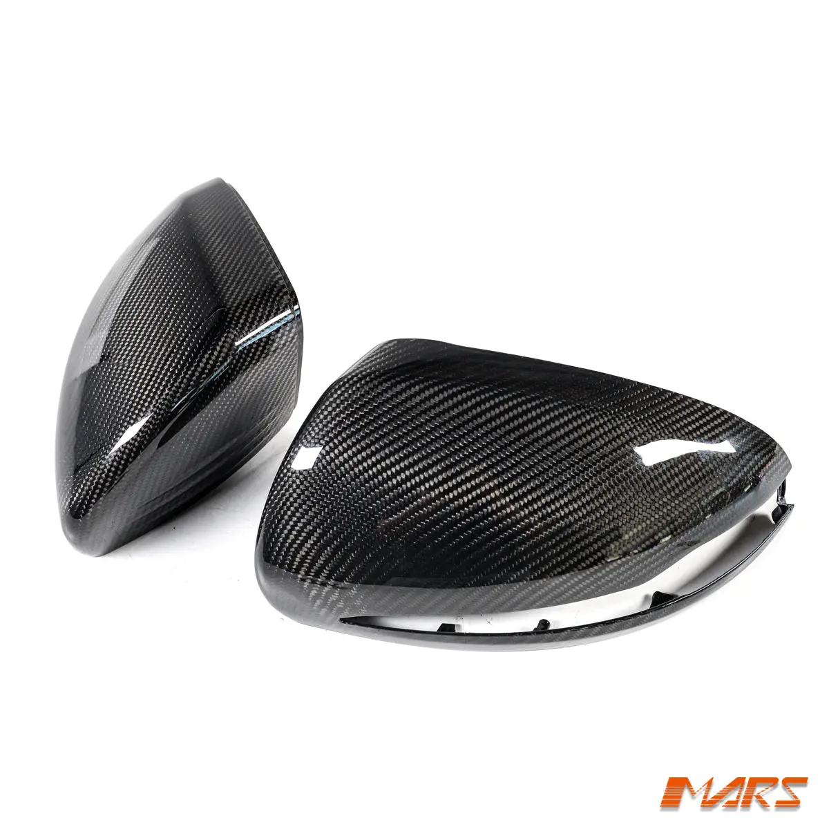 Flokraft Dry Carbon Fibre Replacement Mirror Casing For Mercedes-Benz C-Class W205 C205 S205 & E-Class W213 C238 Rhd 1