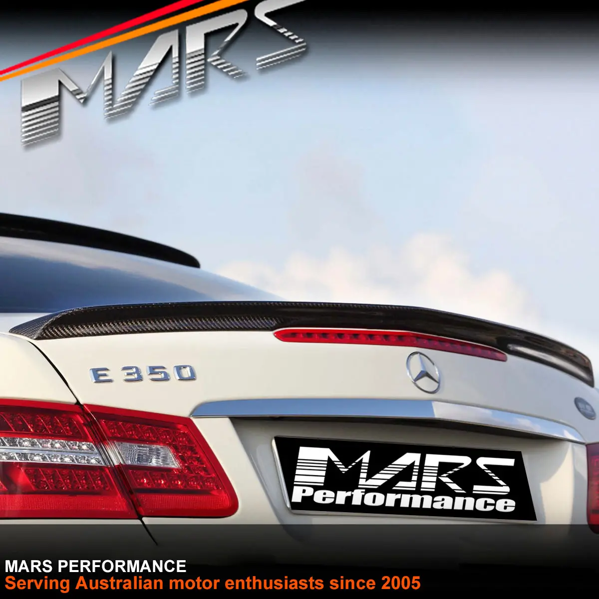 Amg E63 Style Rear Carbon Fibre Trunk Lip Spoiler Bodykit For Mercedes-Benz E-Class W207 C207 Coupe & Convertible 2009-2016 1