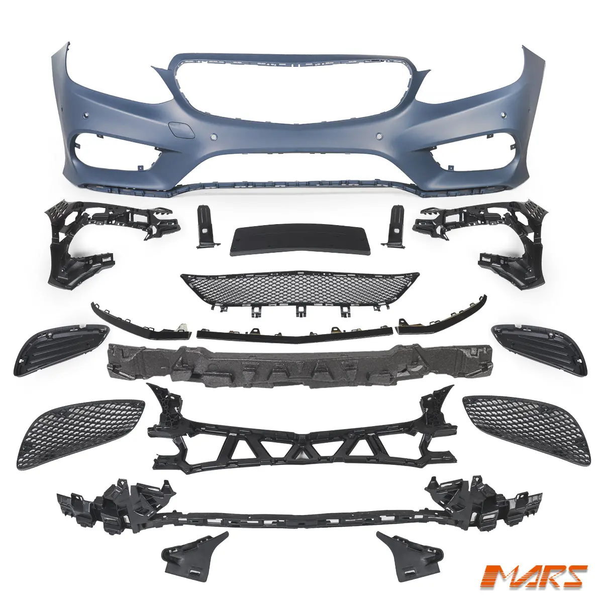 Amg Sport Line Front Bumper Bar Bodykit For Mercedes-Benz E-Class W212 2014-2016 1