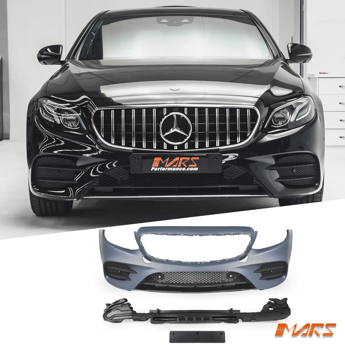 Completed Oe Style Front Bumper Bar For Mercedes-Benz E-Class W213 & C238 A238 Coupe & E43 E53 Amg 2016-2020 1