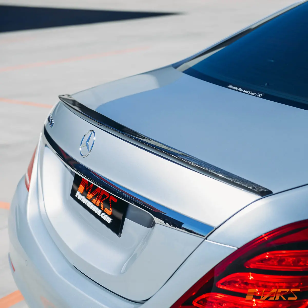 Amg Style Carbon Fibre Rear Trunk Lip Spoiler Bodykit For Mercedes-Benz W222 S-Class 2013-2020 & S63 S65 1