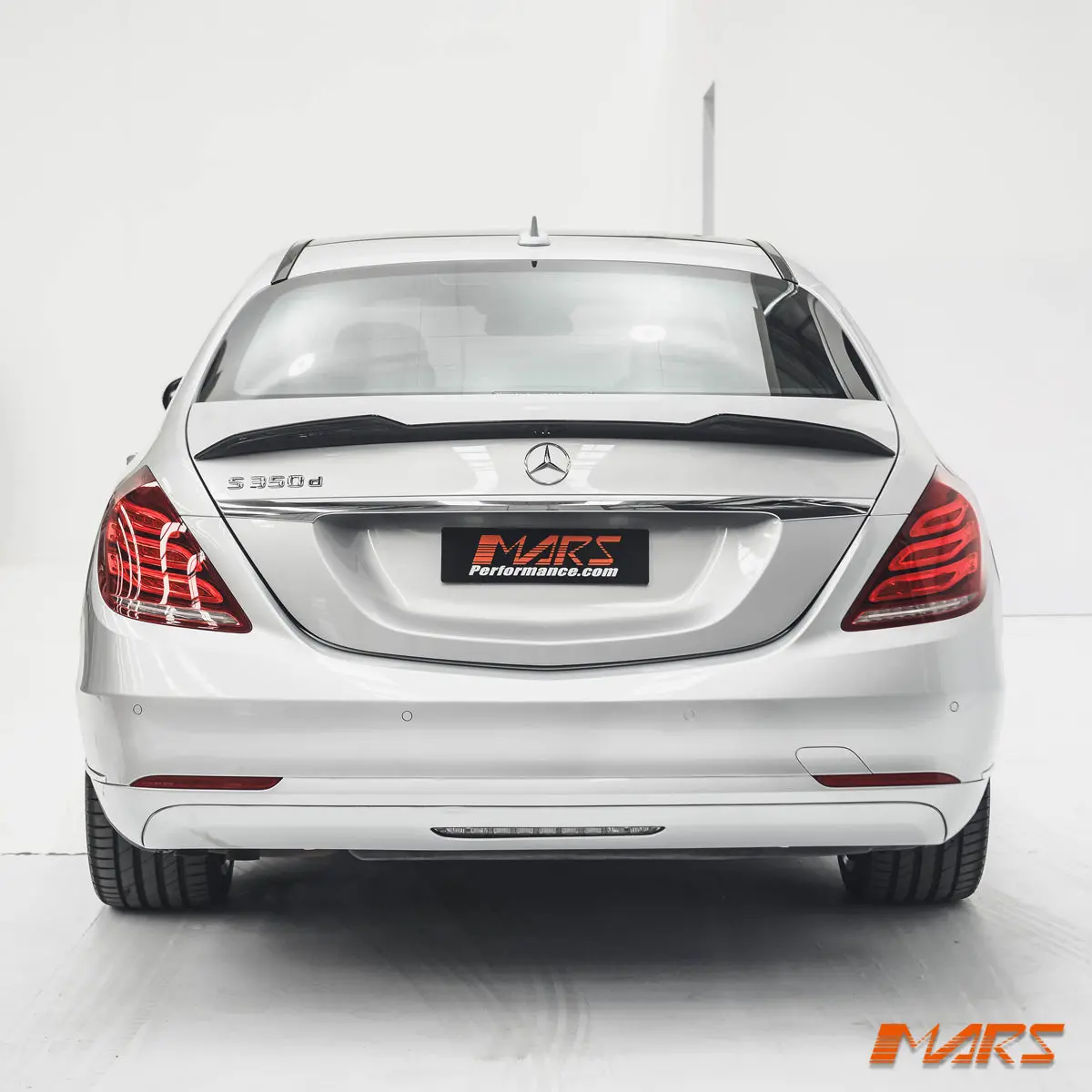 Flokraft Dry Carbon Fibre Rear Trunk Lip Spoiler Bodykit For Mercedes-Benz W222 S-Class 2013-2020 & S63 S65 Amg 1