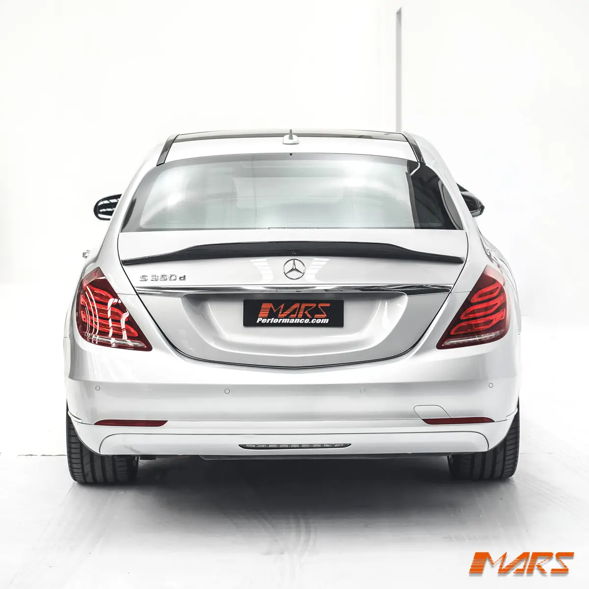 Psm Style Marble Forged Carbon Fibre Rear Trunk Lip Spoiler Bodykit For Mercedes-Benz W222 S-Class 2013-2020 & S63 S65 Amg 1