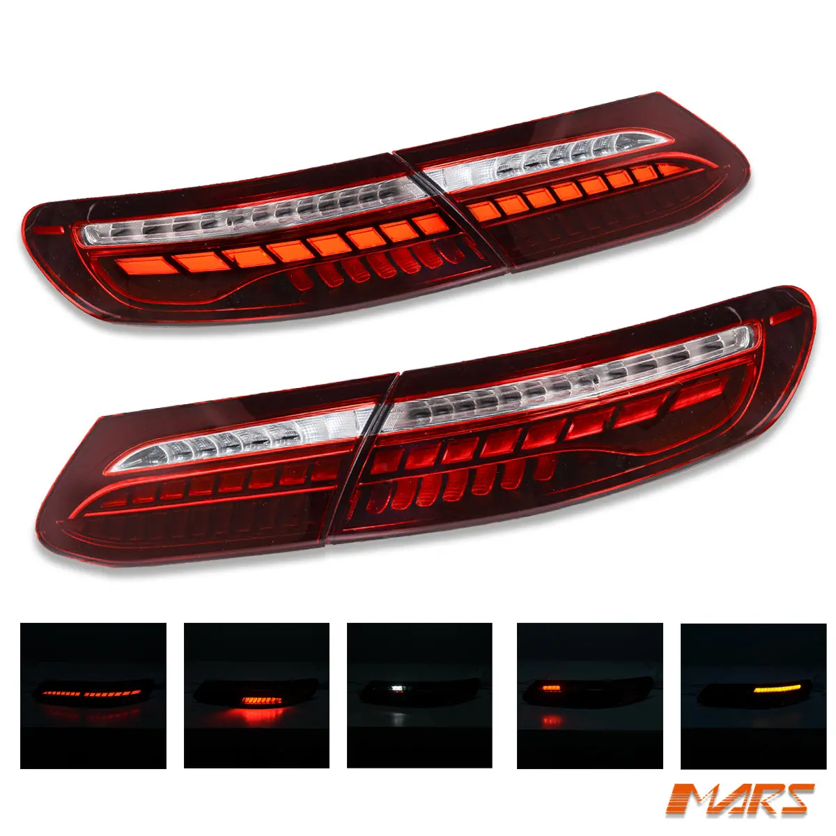 E53 Amg Update Style Led Tail Lights For Mercedes-Benz E-Class Coupe A238 C238 2017-2023 1