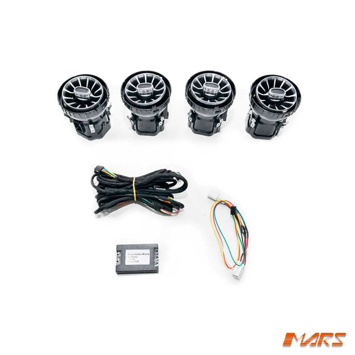 Air Condition Vents With Multi Colour Adjustable Ambient Light For Mercedes-Benz G-Class W463a W464 Dash Interior & G63 Amg 1