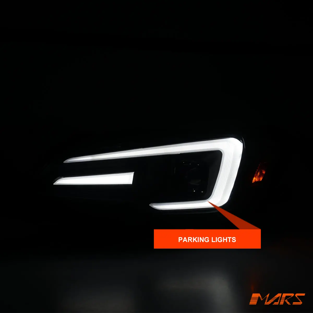 Crystal Clear Full Led Drl & Sequential Indicator Head Lights For Subaru Wrx & Sti Va 2015-2021 2