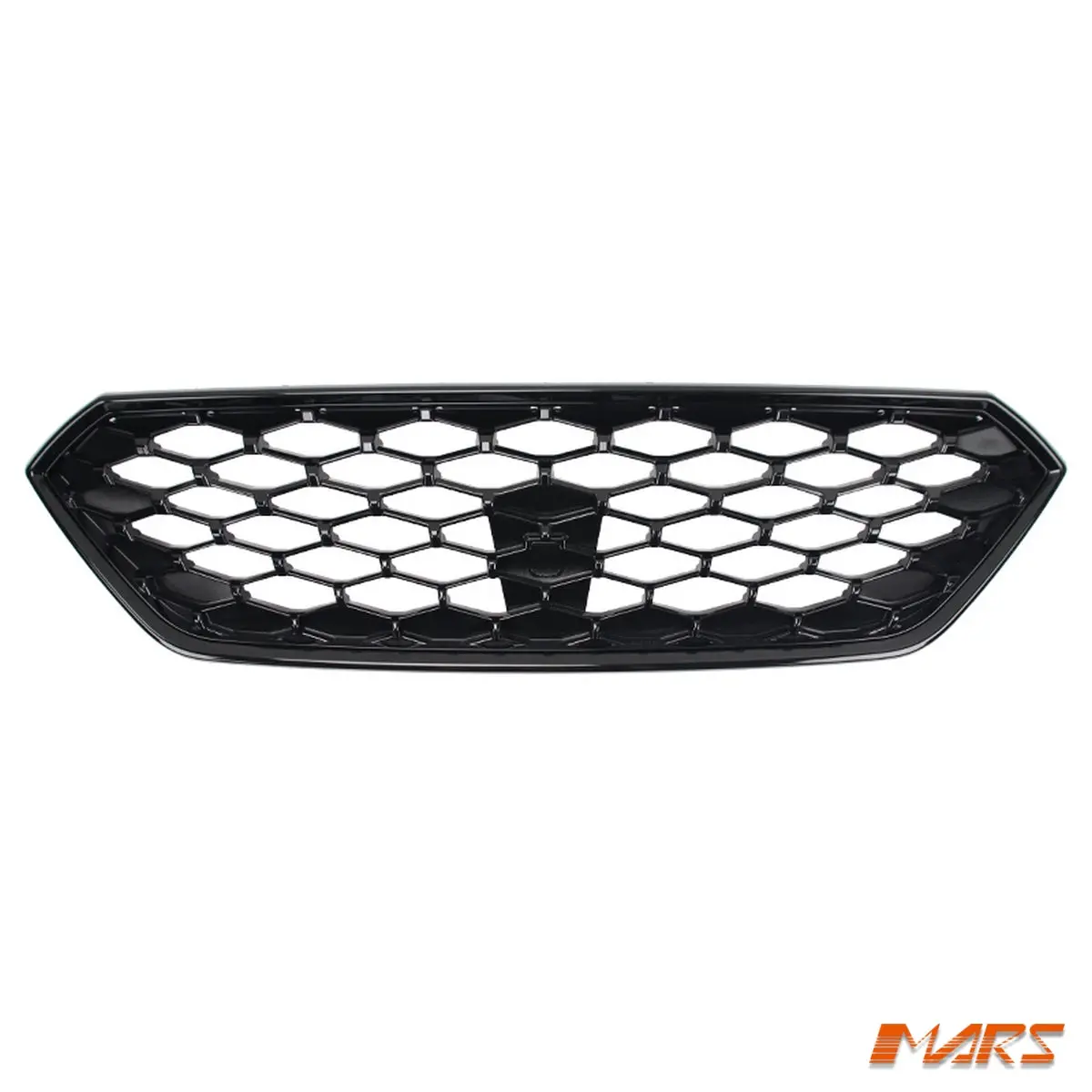 Gloss Black Honeycomb Badge-Less Front Bumper Bar Grille Bodykit For Subaru Wrx & Sti Vb 2022+ 1