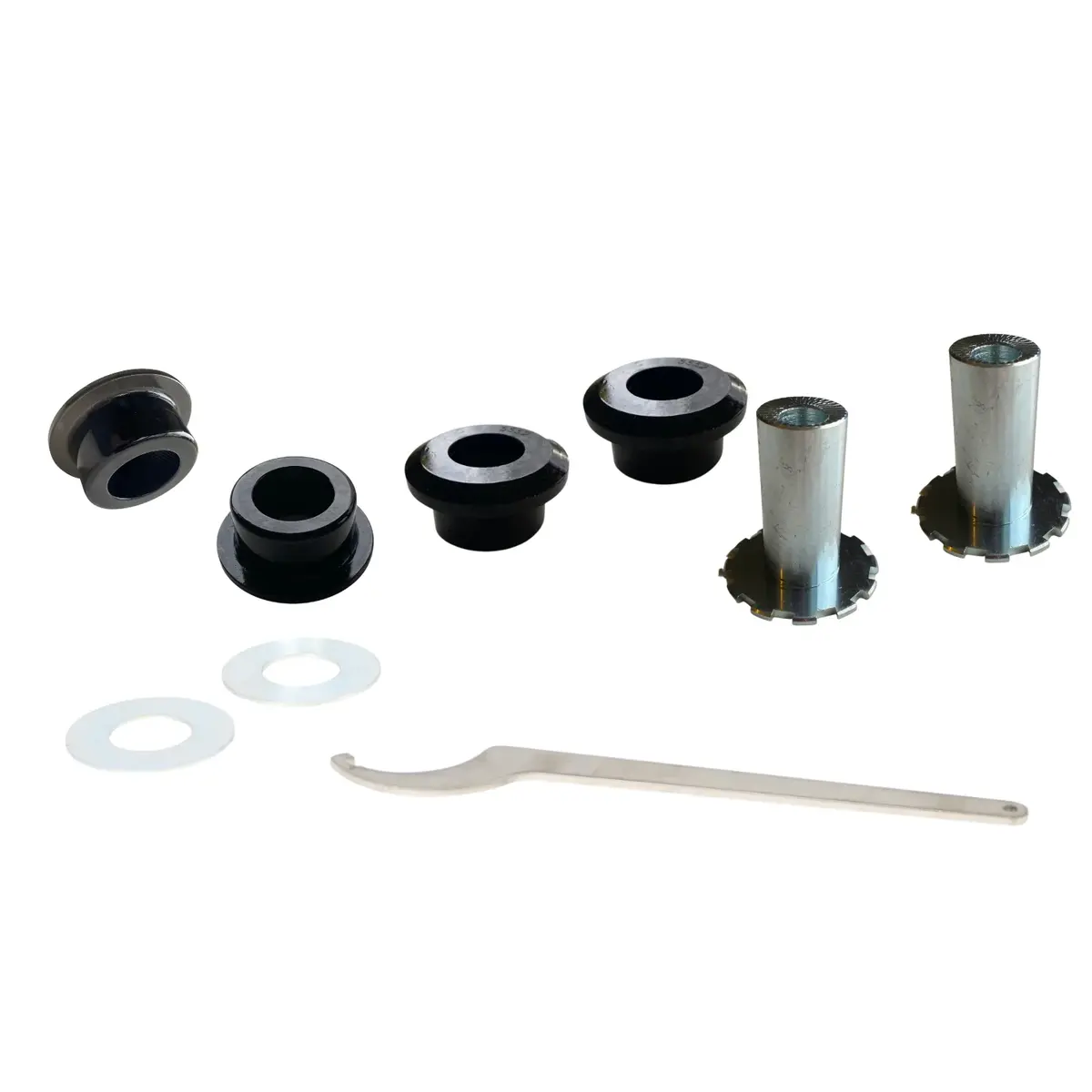 Whiteline Front Lower Inner Bushings Offset Kit | Mk7 Golf · Gti · R | 1.4L Turbo I4 · 1.8L Turbo I4 · 2.0L Turbo I4 1