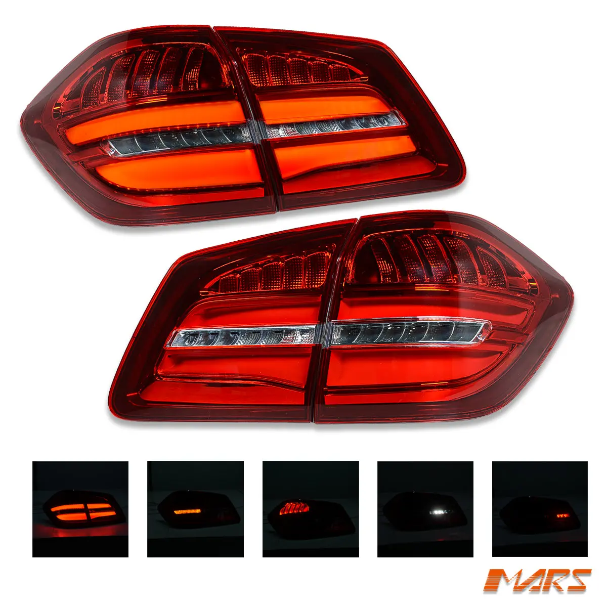 Gls63 Amg Style Tail Light For Mercedes-Benz Gl-Class X166 & Gl63 2012-2015 1