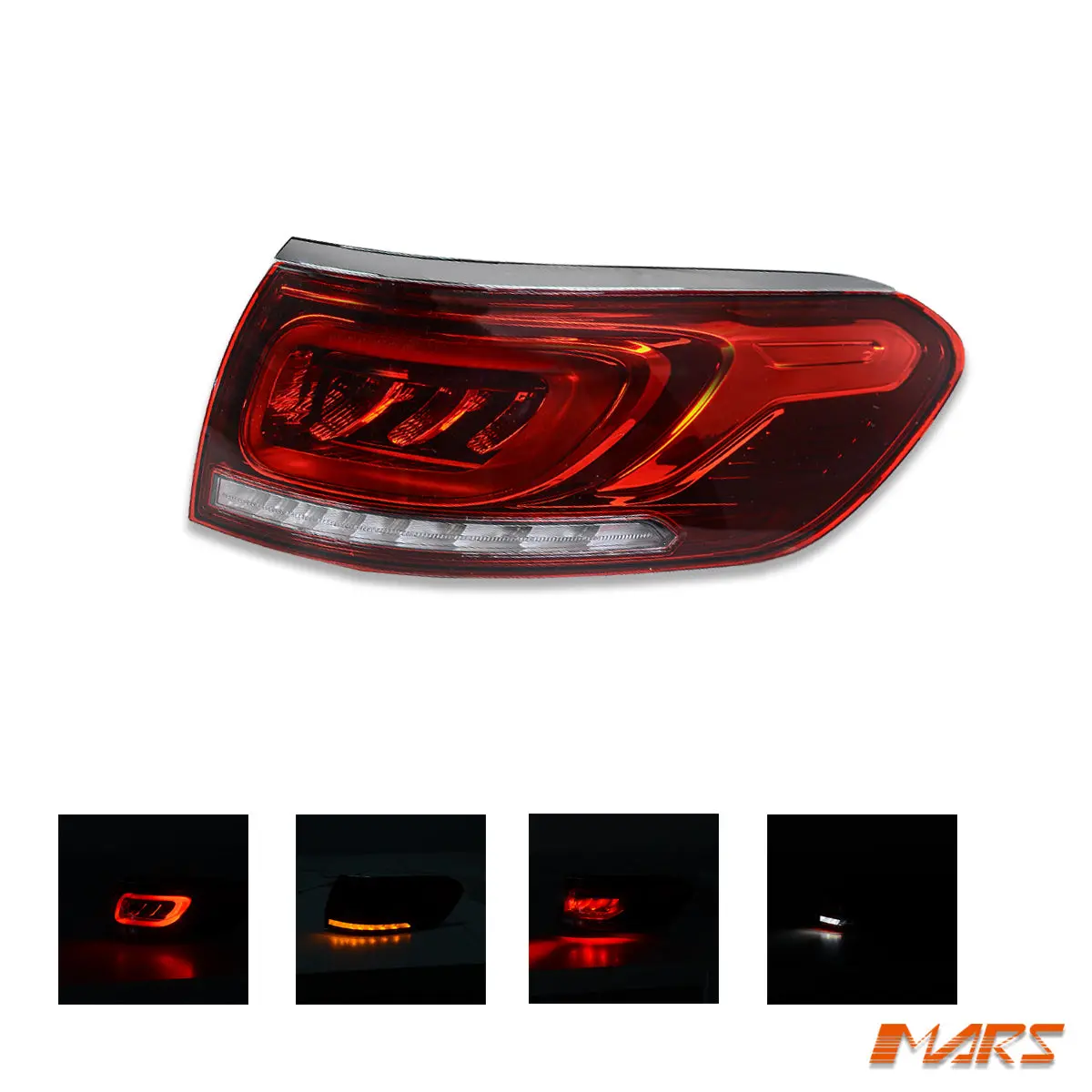 Right Driver Side Rear Tail Light Lamp For Mercedes-Benz Gls-Class X167 & Gls63 Amg 2019-2023 X167 906 2607 1