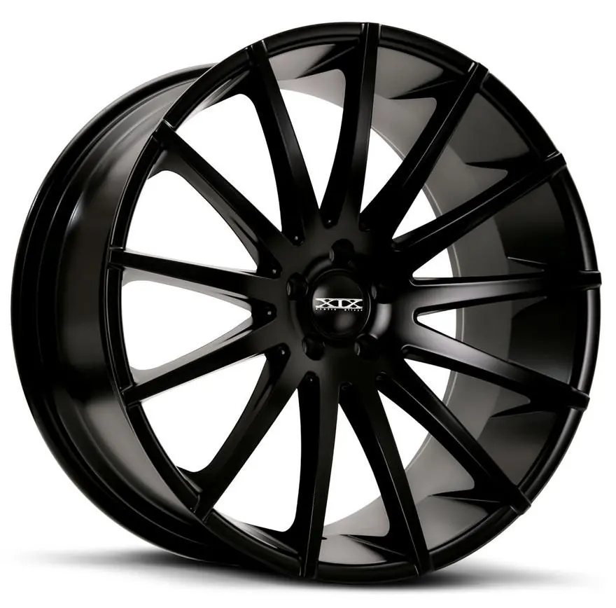 22" Xix X39 Wheels Matte Black 1