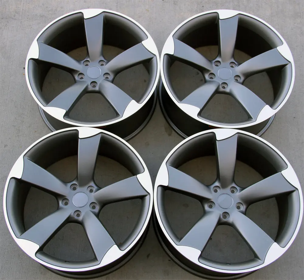 Audi Wheels 5328 20X9 5X112 Et26mm Gunmetal Machined Fit A5 S5 A6 S6 A7 A8 Q5 Sq5 Rotor 1