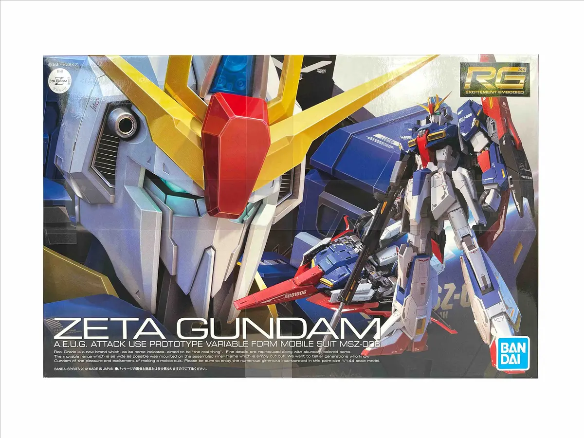 Bandai 5061599 1/144 Rg #10 Zeta Gundam 1