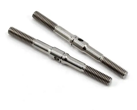Mugen E2813 52Mm Titanium Steering Turnbuckle (2) (Mbx7) 1