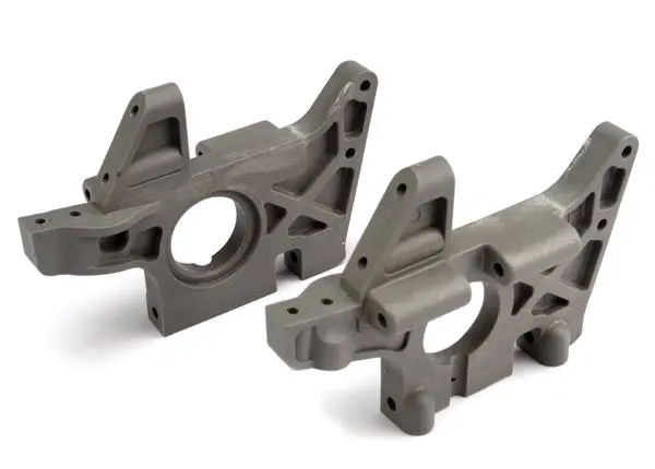 Traxxas 4930R Bulkheads (L & R) (Front) (Grey) 0.14 1