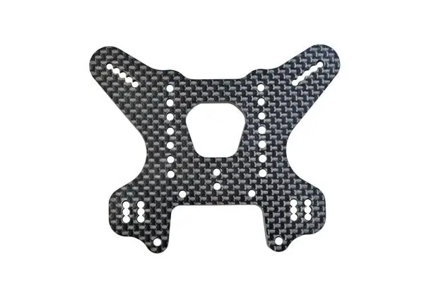 Mugen E2566-B Graphite Rear Shock Tower: X8, X8e 1