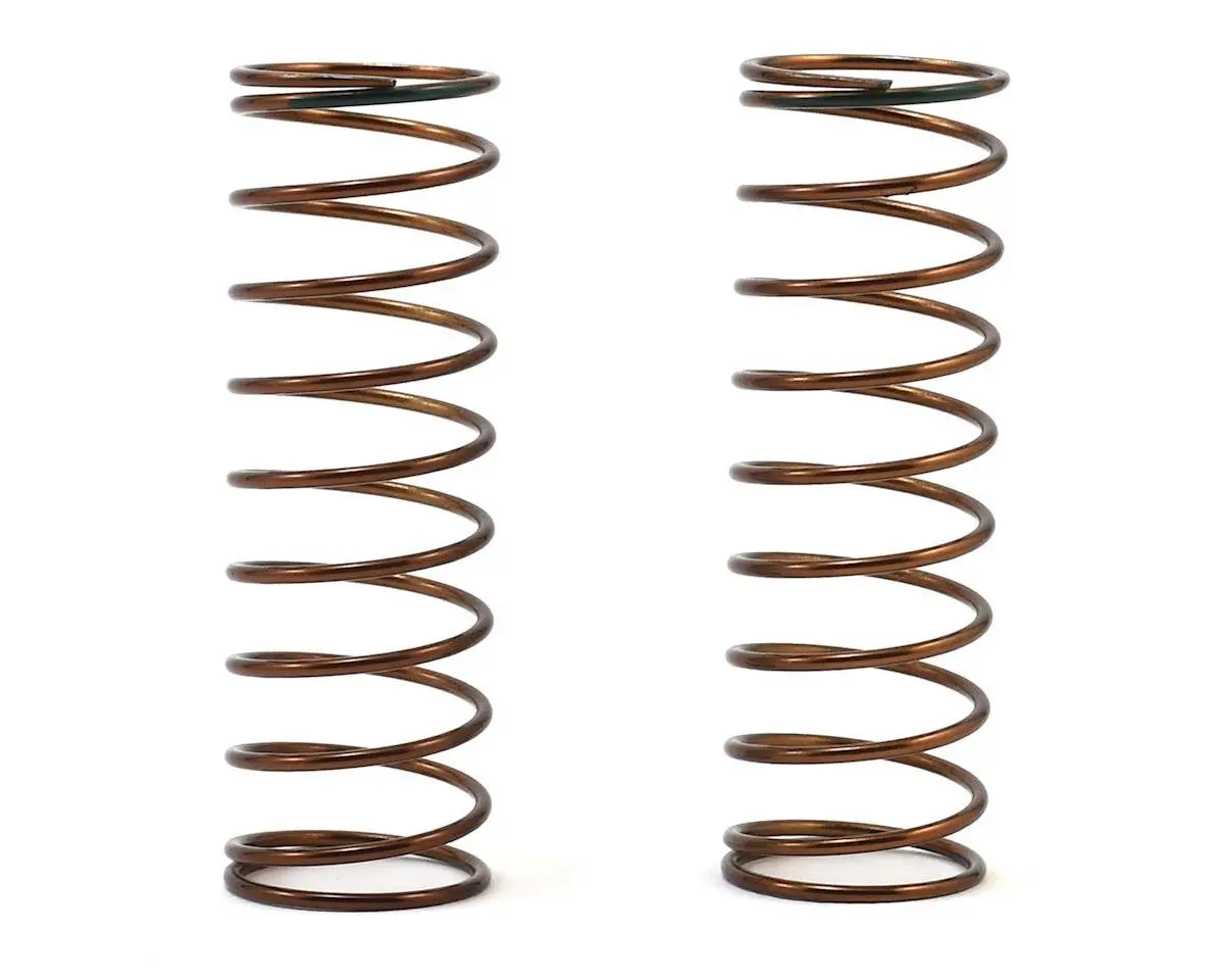Tekno Tkr7244 Shock Spring Set (Rear, 1.3X10.5, 2.61Lb/In, 63Mm, Green) 1