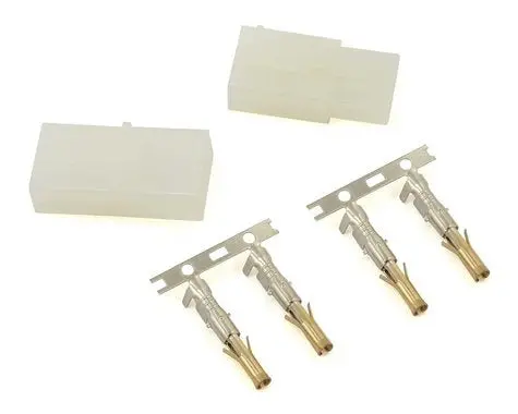 Protek Rc Ptk-5048 Tamiya Connector Set (1 Male/1 Female) 1