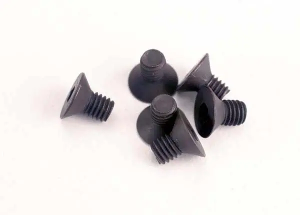 Traxxas 2549 Screws, 3X5mm Countersunk Machine (6) (Hex Drive) 0.015 1
