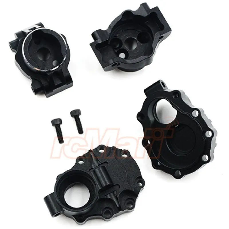 Yeah Racing Trx4-003Bk Aluminum Rear C-Hubs For Traxxas Trx-4 Trx-6 Black 1