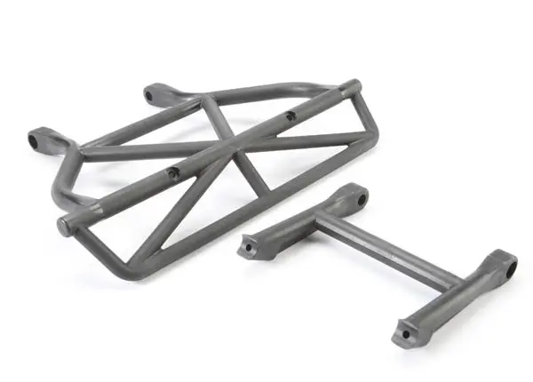 Traxxas 5836 Bumper, Rear/ Bumper Mount, Rear (Black) 0.13 1