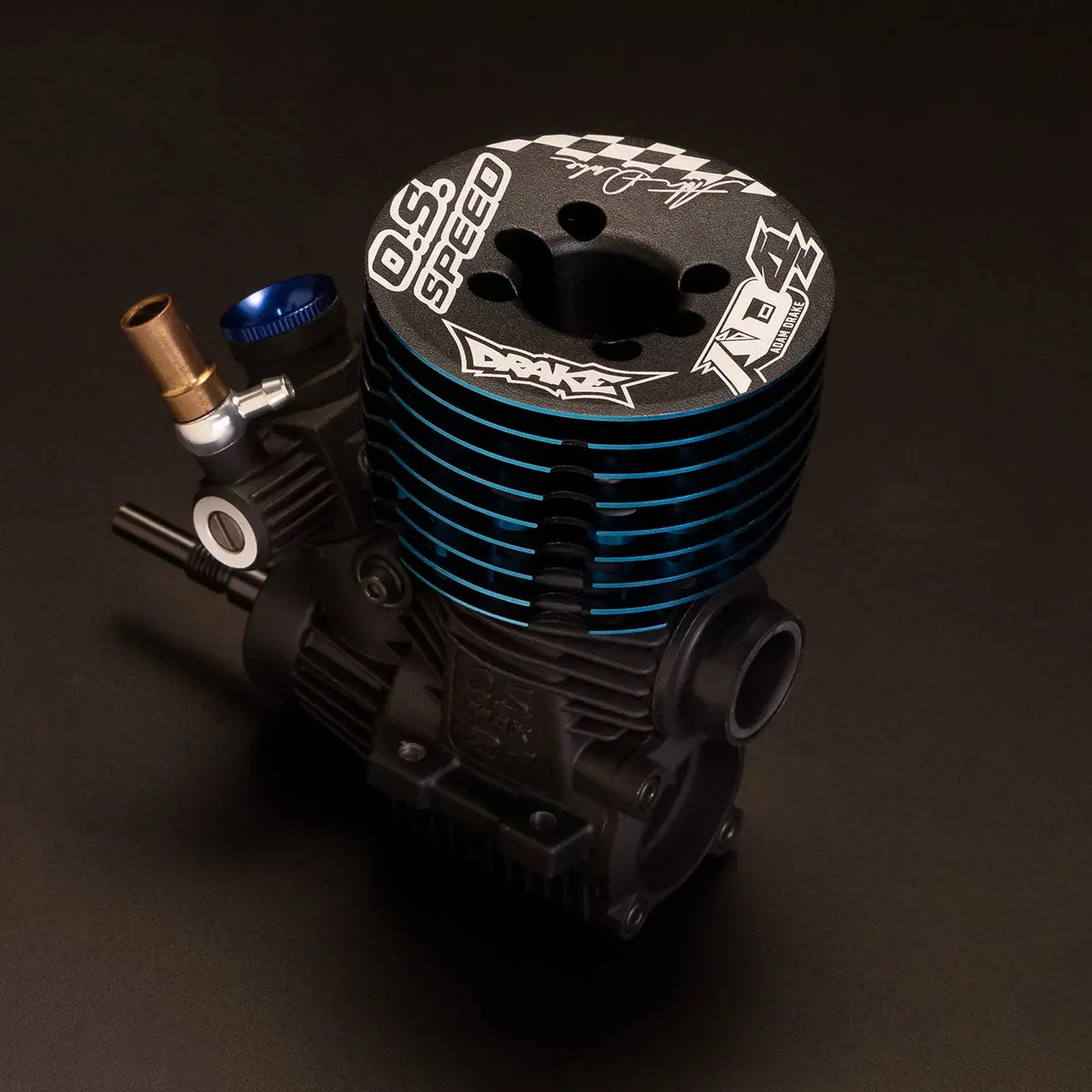 O.S. Speed Adam Drake 4 (Ad4) Engine Only With "Drake In" 1
