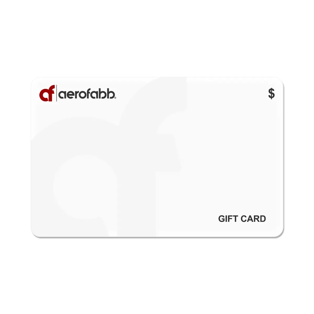 Aerofabb Gift Card 1