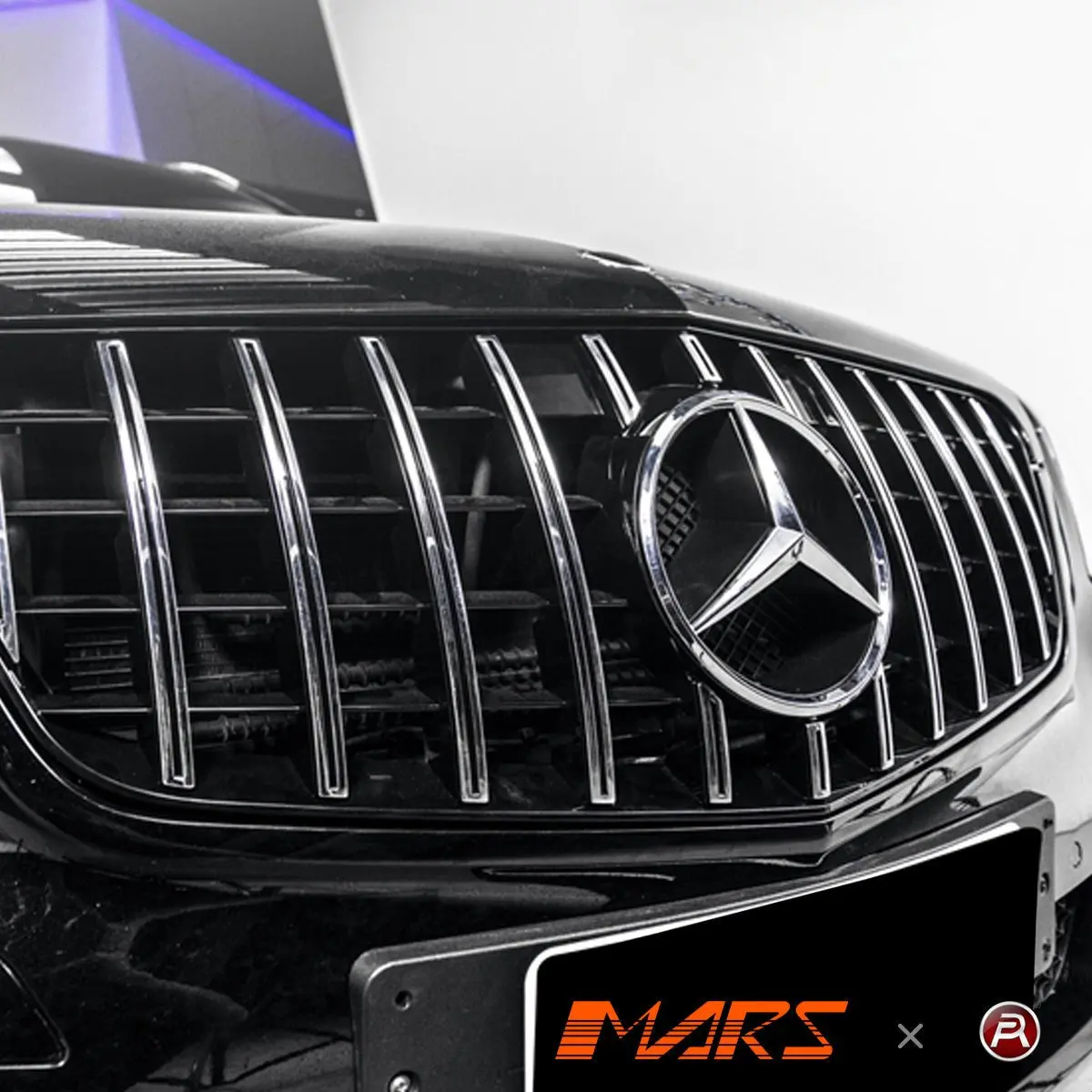 Amg Panamericana Style Front Bumper Bar Grille Grill Bodykit For Mercedes-Benz E-Class W212 2009-2013 1